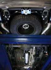 aFe Vulcan Series 3"-3.5" 304 Stainless Catback Exhaust System w/ Black Tips Ram 1500 RHO Hurricane L6-3.0L (tt) 2025                                     - 49-32087-B - Image 4