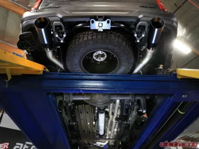 aFe Vulcan Series 3"-3.5" 304 Stainless Catback Exhaust System w/ Black Tips Ram 1500 RHO Hurricane L6-3.0L (tt) 2025 - 49-32087-B