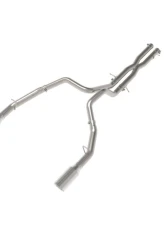 aFe Vulcan Series 3"-3.5" 304 Stainless Catback Exhaust System w/ Polished Tips Ram 1500 RHO Hurricane L6-3.0L (tt) 2025                                     - 49-32087-P - Image 4