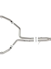 aFe Vulcan Series 3"-3.5" 304 Stainless Catback Exhaust System w/ Polished Tips Ram 1500 RHO Hurricane L6-3.0L (tt) 2025                                     - 49-32087-P - Image 2