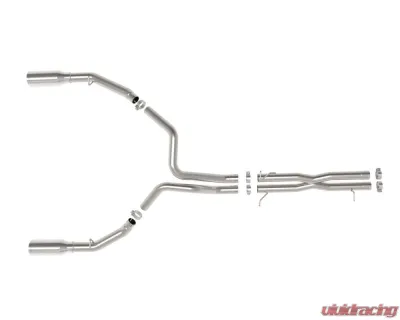 aFe Vulcan Series 3"-3.5" 304 Stainless Catback Exhaust System w/ Polished Tips Ram 1500 RHO Hurricane L6-3.0L (tt) 2025 - 49-32087-P