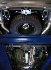 aFe Vulcan Series 3"-3.5" 304 Stainless Catback Exhaust System w/ Polished Tips Ram 1500 RHO Hurricane L6-3.0L (tt) 2025                                     - 49-32087-P - Image 4