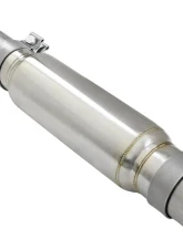 Takeda 3 IN 304 Stainless Steel Cat-Back Exhaust System w/ Carbon Fiber Tip Ford Focus RS 2.3L 4-Cyl 2016-2018                                     - 49-33103-C - Image 4