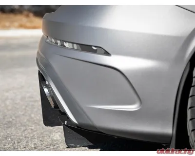 Takeda 3 IN 304 Stainless Steel Cat-Back Exhaust System w/ Carbon Fiber Tip Ford Focus RS 2.3L 4-Cyl 2016-2018 - 49-33103-C