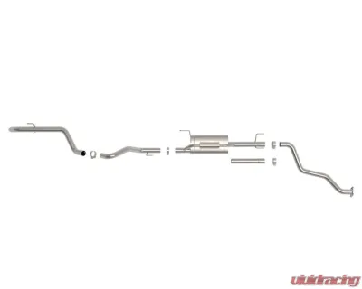 aFe Vulcan Series 2.5" 304 Stainless Steel Catback Exhaust System Toyota Tacoma L4 2.4L (t) 2024-2025 - 49-36077