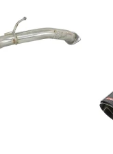 aFe Power Takeda 2-1/2inch 304 Stainless Steel Axle-Back Exhaust System w/ Carbon Fiber Tip                                     - 49-36130NM-C - Image 5