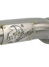 aFe Power Takeda 2-1/2inch 304 Stainless Steel Axle-Back Exhaust System w/ Carbon Fiber Tip                                     - 49-36130NM-C - Image 3