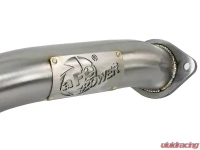 aFe Power Takeda 2-1/2inch 304 Stainless Steel Axle-Back Exhaust System w/ Carbon Fiber Tip - 49-36130NM-C