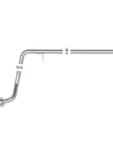 Takeda 2-1/2inch 304 Stainless Steel Catback Exhaust System                                     - 49-37041 - Image 2