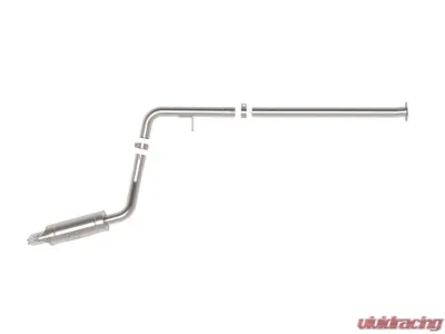 Takeda 2-1/2inch 304 Stainless Steel Catback Exhaust System - 49-37041
