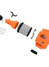 aFe Power Momentum GT Orange Edition Cold Air Intake System w/ Pro Dry S Filter Nissan Armada | Patrol | Infiniti QX80 QX56 2010-2024                                     - 51-76103-N - Image 2