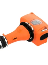 aFe Power Momentum GT Orange Edition Cold Air Intake System w/ Pro Dry S Filter Nissan Armada | Patrol | Infiniti QX80 QX56 2010-2024                                     - 51-76103-N - Image 4