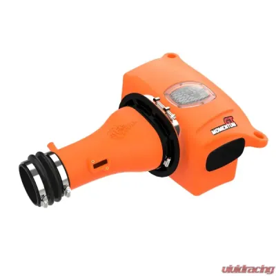 aFe Power Momentum GT Orange Edition Cold Air Intake System w/ Pro Dry S Filter Nissan Armada | Patrol | Infiniti QX80 QX56 2010-2024 - 51-76103-N