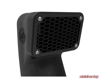 aFe POWER Dynamic Air Scoop D.A.S. Snorkel for Jeep Wrangler JL/JT 2018-2025, Black Polyethylene - 55-21001