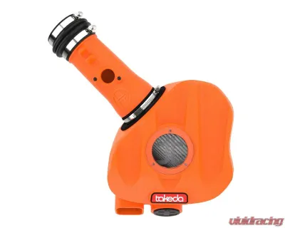 aFe Takeda Momentum Orange Edition Cold Air Intake System w/ Pro DRY S Filter Toyota GR Corolla | Yaris 2019-2024 - 56-70065DN