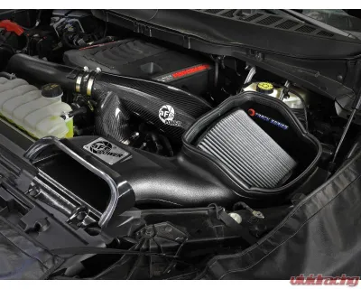 aFe Power Track Series Carbon Fiber Intake System w/ Pro DRY S Filter Ford F-150 Raptor V6-3.5L (tt) 2021-2024 - 57-10031D