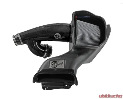 aFe Power Track Series Carbon Fiber Intake System w/ Pro DRY S Filter Ford F-150 Raptor V6-3.5L (tt) 2021-2024 - 57-10031D