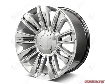 Factory Style Wheels Diamond Style F007 Wheel 24x9.5 6x139.7 24mm - F007249577+24