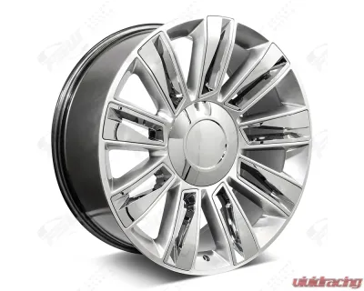 Factory Style Wheels Diamond Style F007 Wheel 24x9.5 6x139.7 24mm - F007249577+24