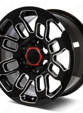 Factory Style Wheels Pro Style F090 Wheel 17x8 6x139.7 0mm                                     - F090178077+0 - Image 3
