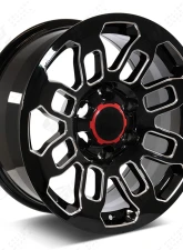 Factory Style Wheels Pro Style F090 Wheel 17x8 6x139.7 0mm                                     - F090178077+0 - Image 3
