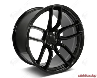 Factory Style Wheels Flow Forged Hellcat Style F147 Wheel 20x11 5x115 22mm - F147201190+22