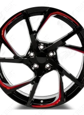 Factory Style Wheels HSX Style F235 Wheel 20x8 5x100 45mm                                     - F235208080+45 - Image 2