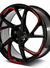 Factory Style Wheels HSX Style F235 Wheel 20x8 5x100 45mm                                     - F235208080+45 - Image 3