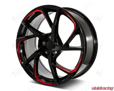 Factory Style Wheels HSX Style F235 Wheel 20x8 5x100 45mm - F235208080+45