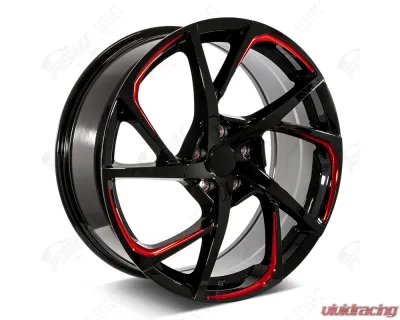 Factory Style Wheels HSX Style F235 Wheel 20x8 5x100 45mm - F235208080+45