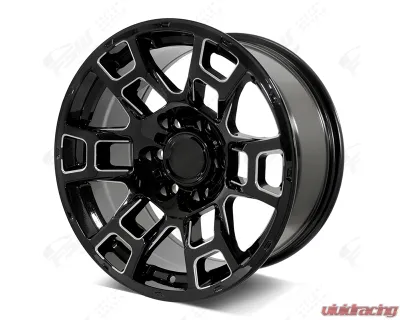 Factory Style Wheels Flow Forged 4TR Pro Style F250 Wheel 17x8.5 6x139.7 0mm - F250178577+0