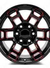 Factory Style Wheels Flow Forged 4TR Pro Style F256 Wheel 17x8.5 6x139.7 0mm                                     - F256178577+0 - Image 2