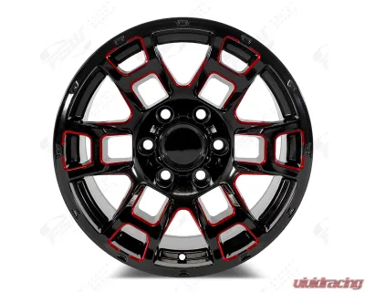 Factory Style Wheels Flow Forged 4TR Pro Style F256 Wheel 17x8.5 6x139.7 0mm - F256178577+0
