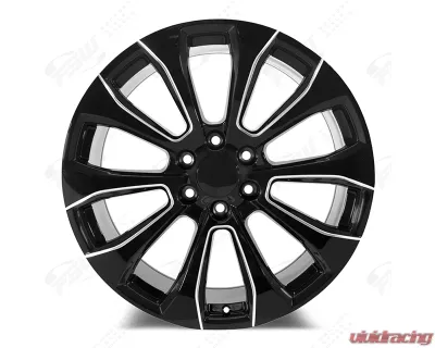 Factory Style Wheels High Country Style F288 Wheel 22x9 6x139.7 28mm - F288229077+28