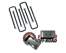 Freedom Off-Road 3 Inch Rear Lift Blocks w/ Extended U-Bolts Ford F-150 | Lincoln Mark LT 2004-2020
