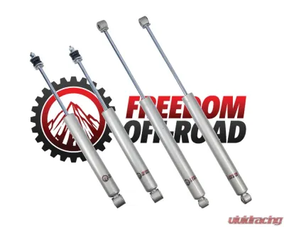 Freedom Off-Road 2-4 Inch Lift Extended Nitro Shocks Ford F-250 | F-350 Super Duty 2005-2016 - FO-F306