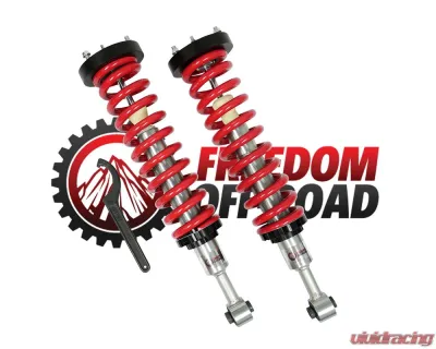 Freedom Off-Road 1-4 Inch Adjustable Coilovers Ford F-150 No Raptor | Heritage| Lincoln Mark LT 2004-2013 - FO-F904F