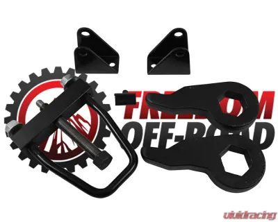Freedom Off-Road 1-3 Inch Torsion Keys with Shock Extenders and Install Tool Chevrolet | GMC | Hummer 2000+ - FO-G102F+FO-G302FBR+FO-UTTOOL2