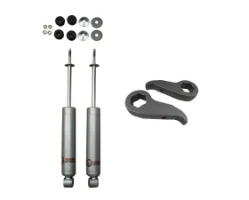 Freedom Off-Road 1 Inch-3 Inch Leveling Kit Torsion Keys and Front Shocks GM Silverado | Sierra 2500 HD | 3500 HD 2011-2019