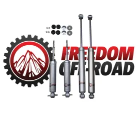 Freedom Off-Road 0-4 Inch Lift Extended Nitro Shocks GM Silverado | Sierra 1500 RWD 1999-2006