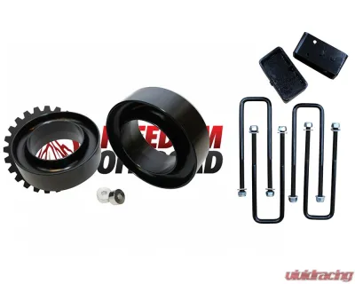 Freedom Off-Road 3 Inch Front / 2 Inch Rear Blocks w/ U-Bolts Lift Leveling  Kit  GM Silverado | Sierra 1500 1999-2006 - FO-G301F30+FO-U30120+FO-G403