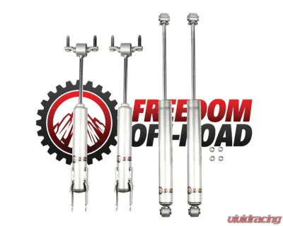 Freedom Off-Road 1-4 Inch Lift Extended Nitro Shocks GM Silverado | Sierra 2500 HD | 3500 HD 2007-2024 - FO-G304