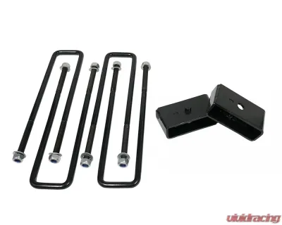Freedom Off-Road 2 Inch Rear Lift Blocks w/ Extended U-Bolts GM Silverado | Sierra 2500 HD/3500 HD 2011-2024 - FO-G30420+FO-G308