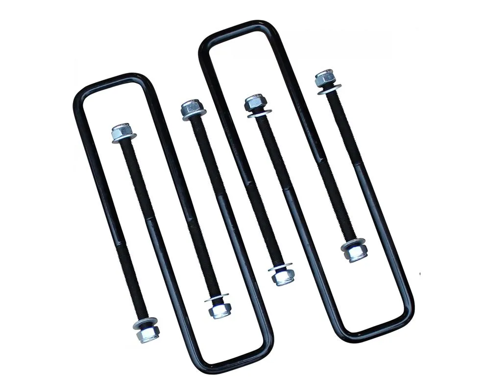 Freedom Off-Road 4 Pcs Square U Bolts 2.5 Inch Wide Leaf Springs 10.5 Inch Long Chevrolet | GMC | Ram 1988+ - FO-G401