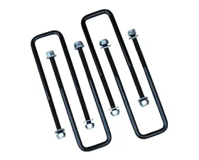 Freedom Off-Road 4 Pcs Square U Bolts 2.5 Inch Wide Leaf Springs 9.75 Inch Long Chevrolet | GMC | Nissan | Toyota 1988+
