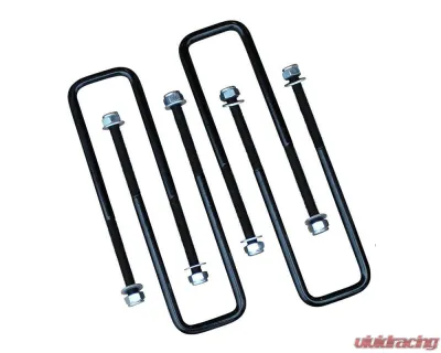 Freedom Off-Road 4 Pcs Square U Bolts 2.5 Inch Wide Leaf Springs 9.75 Inch Long Chevrolet | GMC | Nissan | Toyota 1988+ - FO-G403