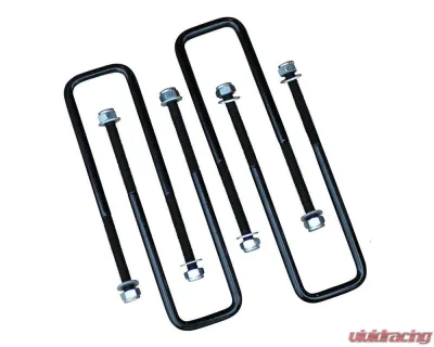 Freedom Off-Road 4 pcs Square U Bolts 2.5 Inch Wide Leaf Springs 13 3/8 Inch Long Chevrolet | GMC | Nissan | Toyota 1988+ - FO-G405