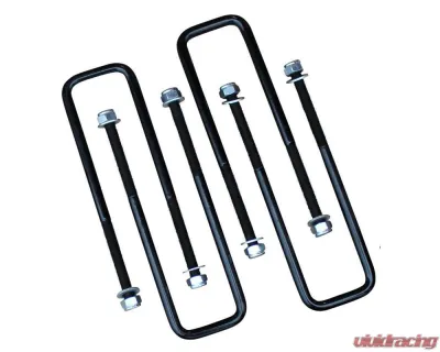 Freedom Off-Road 4 pcs Square U Bolts 3 Inch Wide Leaf Springs 12 Inch Long GM Silverao | Sierra 2500 | 3500 2011-2020 - FO-G408