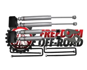 Freedom Off-Road 1-3 Inch Leveling Kit w/ Shocks GM Silverado | Sierra 1500 HD | 2500 HD | 3500 HD 2001-2010