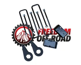 Freedom Off-Road 1-3 Inch Torsion Key Lift Leveling Kit GM Silverado/Sierra 1500 HD | Silverado 2500 HD/3500 HD 2001-2010